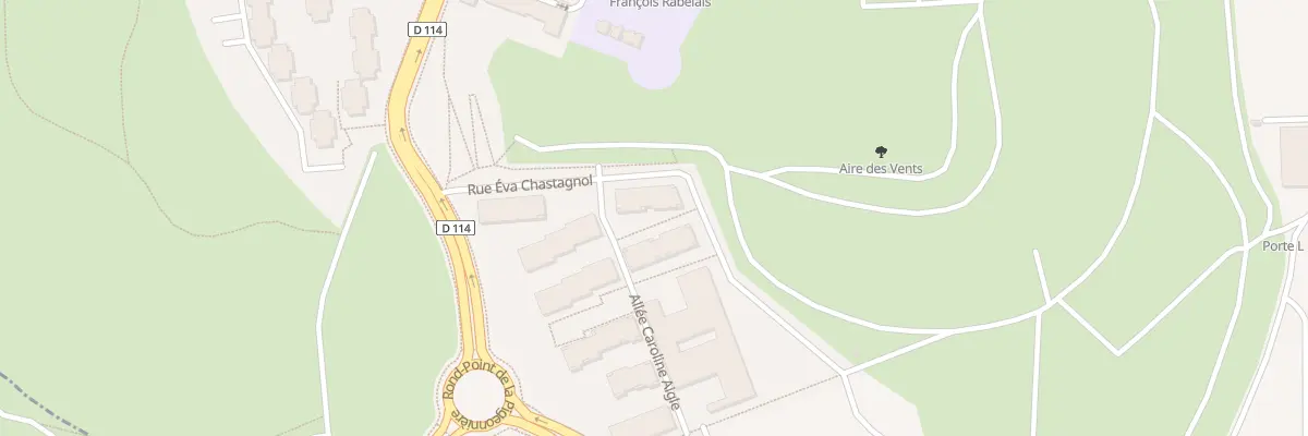 Plan du 4 Rue Éva Chastagnol à Dugny