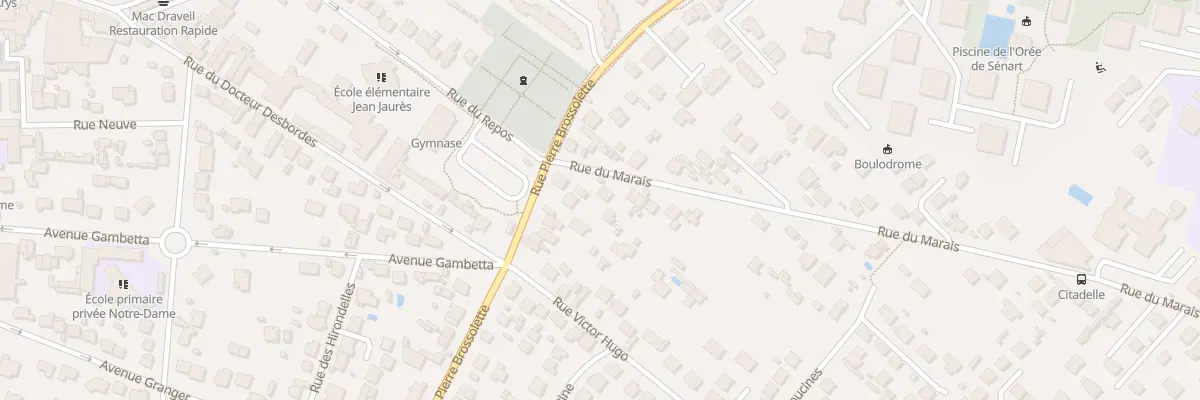 Plan du 2 Rue du Marais à Draveil