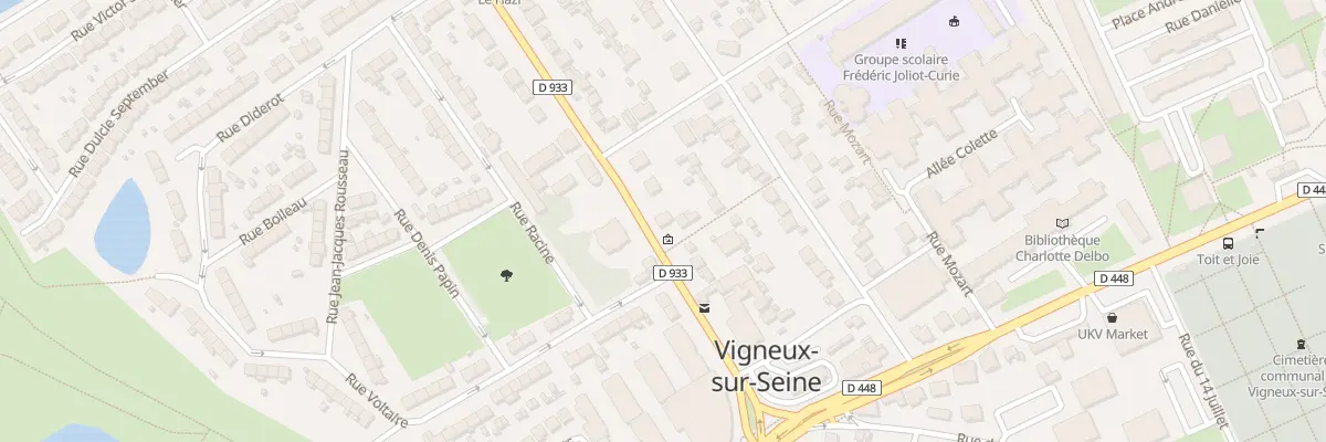 Plan du 65 Rue Pierre Marin à Vigneux-sur-Seine