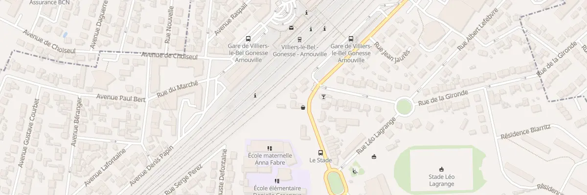 Plan du 26 Rue Jean Jaurès à Arnouville