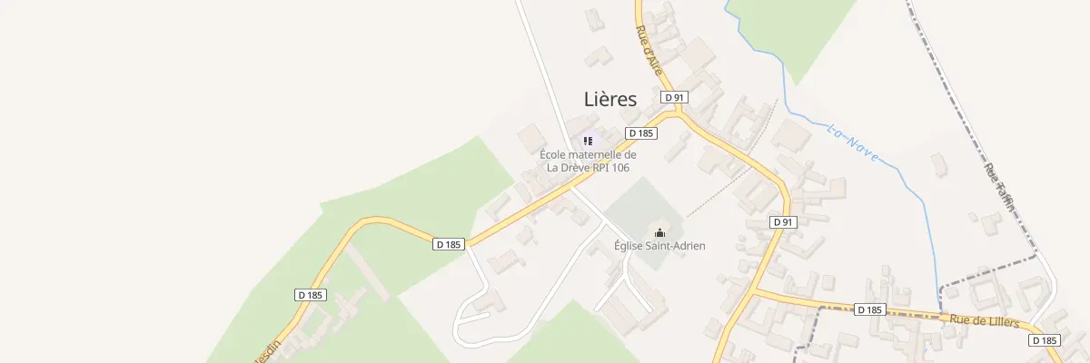 Plan du 13 Rue d’Hesdin à Lières