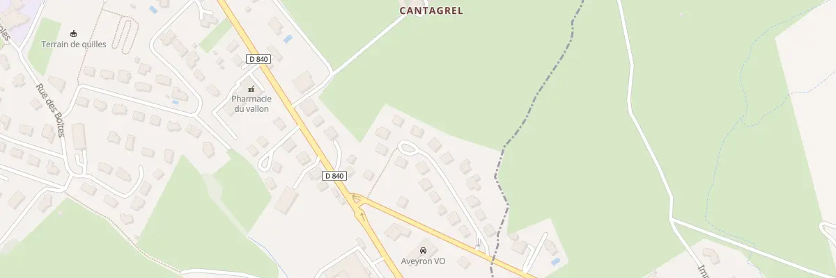 Plan du 8 Cité Beau Soleil à Saint-Christophe-Vallon