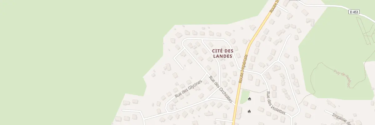 Plan du 1 Rue des Orchidées à Reilhac