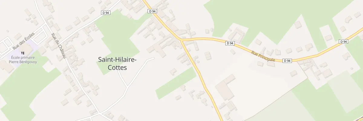 Plan du 38 Rue de Lières à Saint-Hilaire-Cottes