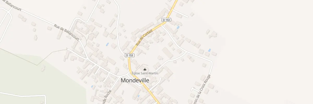 Plan du 16 Rue de Corbeil à Mondeville