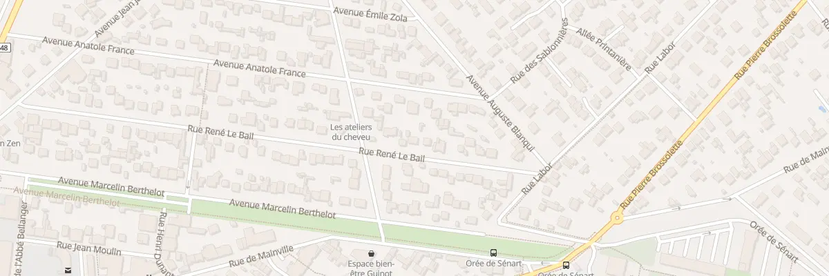 Plan du 37 Rue Rene Le Bail à Draveil