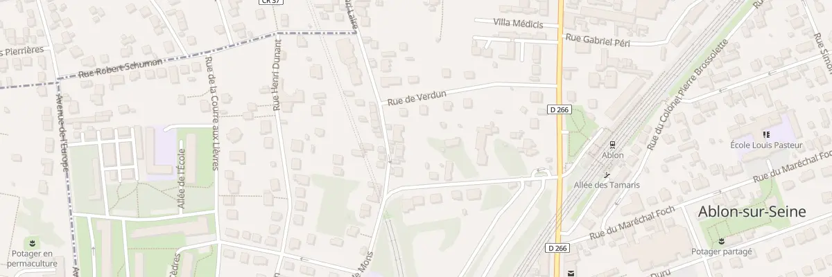 Plan du 4 Rue Henri Laire à Ablon-sur-Seine