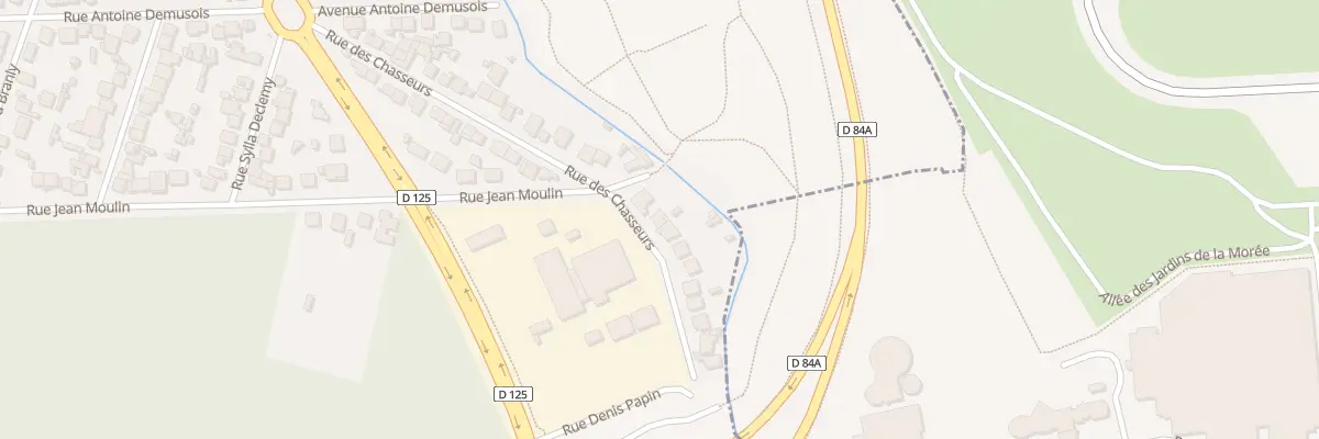 Plan du 35 Rue des Chasseurs à Garges-lès-Gonesse