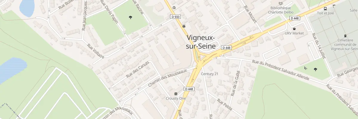 Plan du 52 Rue Pierre Marin à Vigneux-sur-Seine
