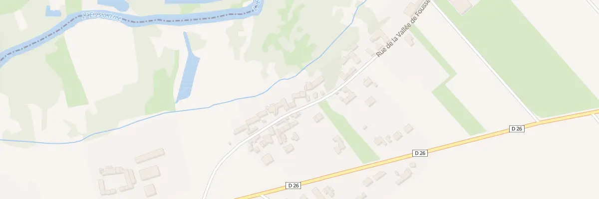 Plan du 10 Rue de la Vallée de Foussereau à Ondreville-sur-Essonne