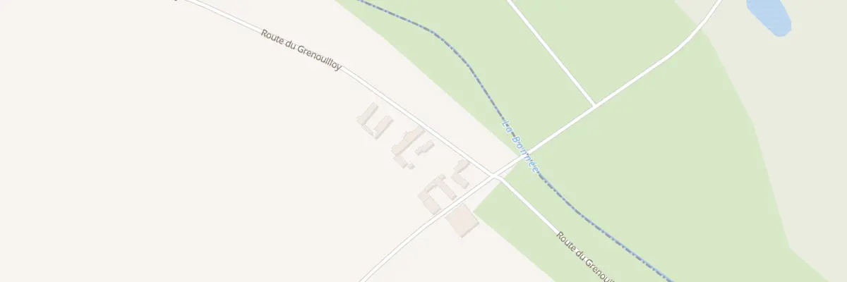Plan du 6 Che du Grenouilloy à Bonnée