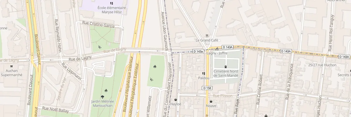 Plan du 33 Av Quihou à Saint-Mandé