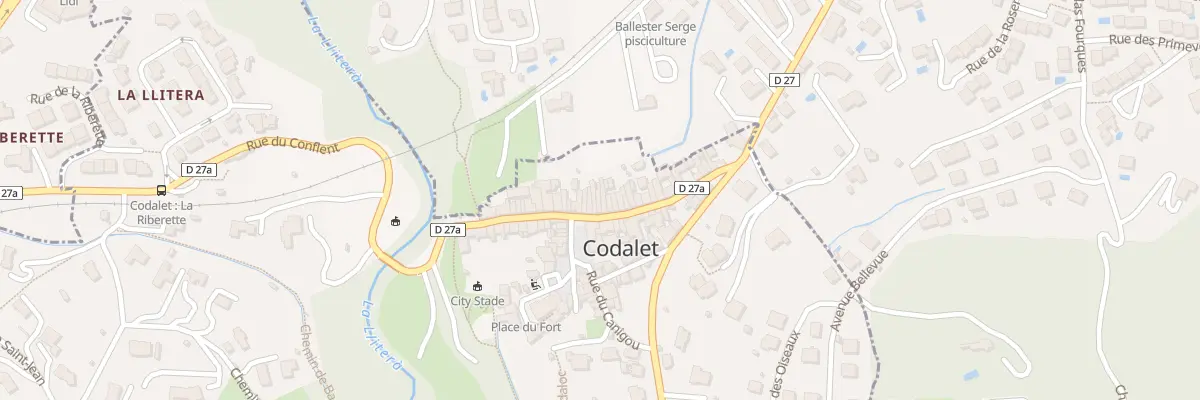 Plan du 40 Rue du Conflent à Codalet