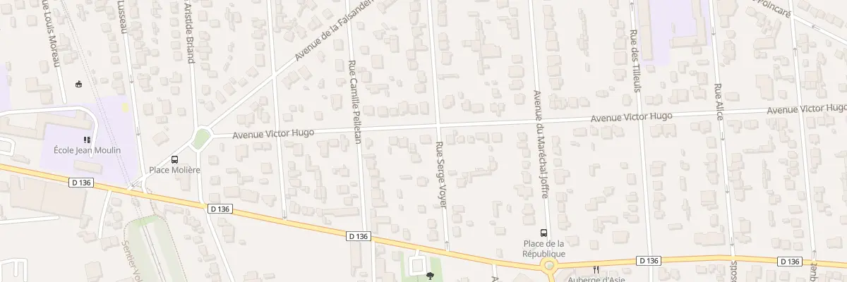 Plan du 77 Av Victor Hugo à Villeneuve-le-Roi