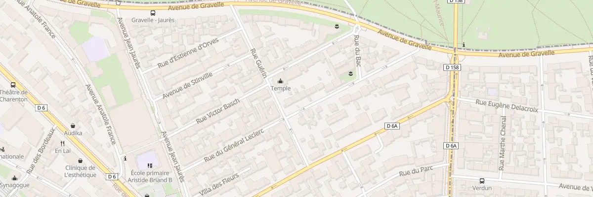 Plan du 25 Rue du Gen Leclerc à Charenton-le-Pont