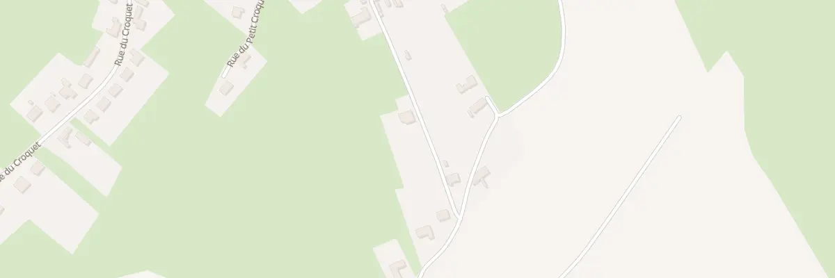 Plan du 538 Rue du Petit Croquet à Blaringhem