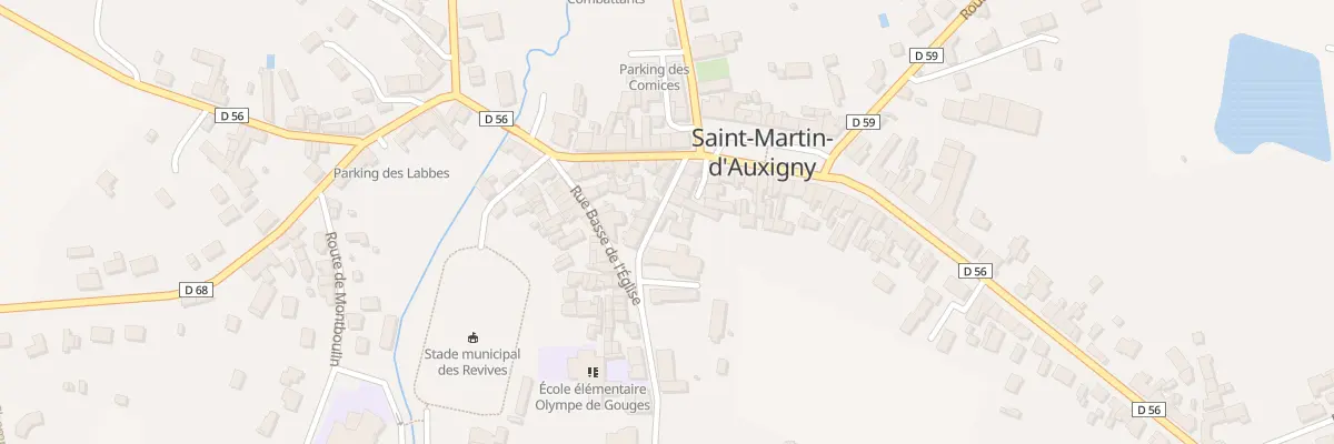 Plan du 13 Rue de l’Eglise à Saint-Martin-d’Auxigny