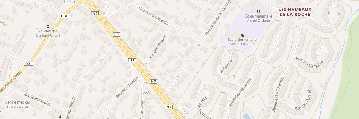 Plan du 56 Rue de la Haute Montagne à Ris-Orangis