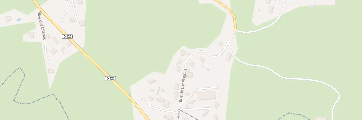 Plan du 6 Rue de Lasplagnes à Reilhac