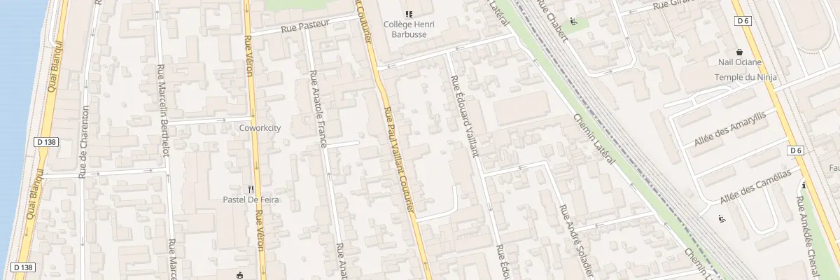 Plan du 55 Rue Vaillant Couturier à Alfortville