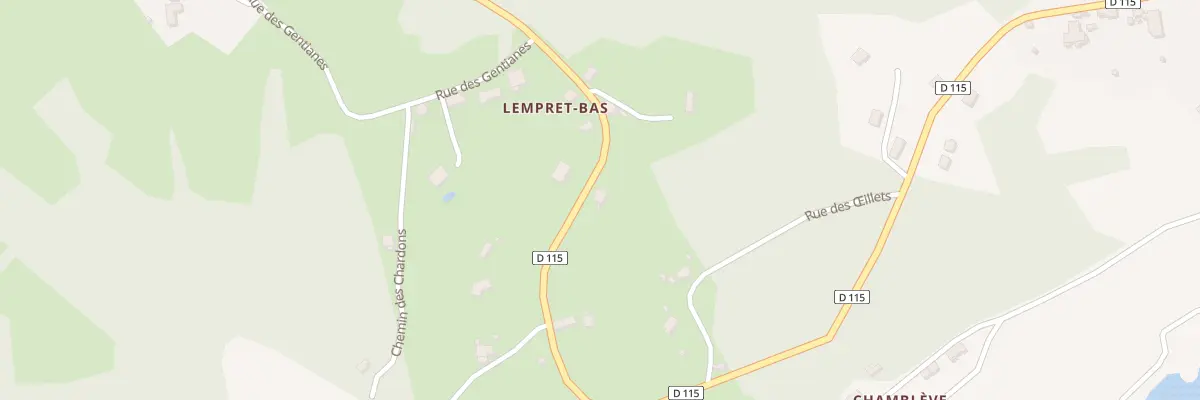 Plan du 17 Bd des Bouleaux à Champagnac