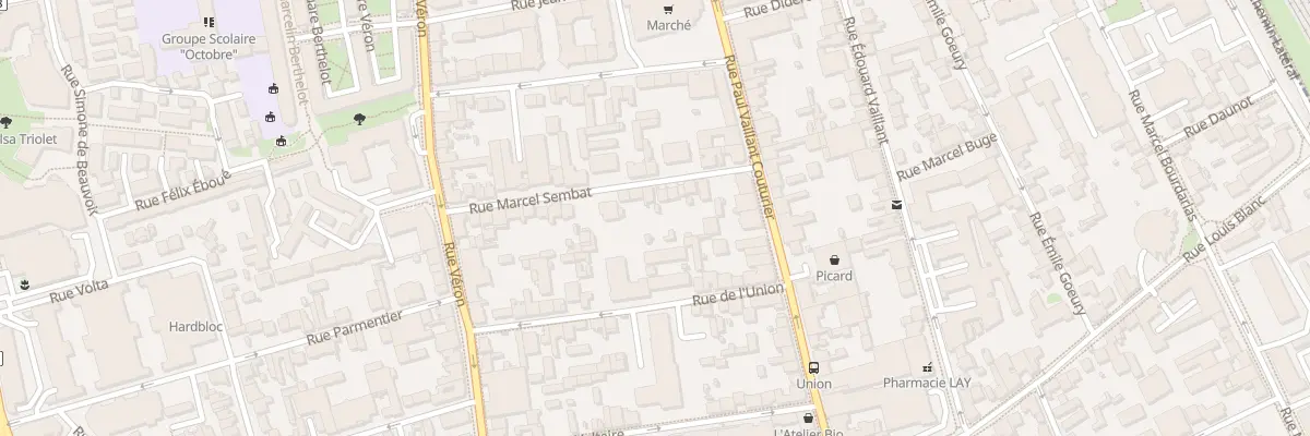 Plan du 32 Rue Marcel Sembat à Alfortville