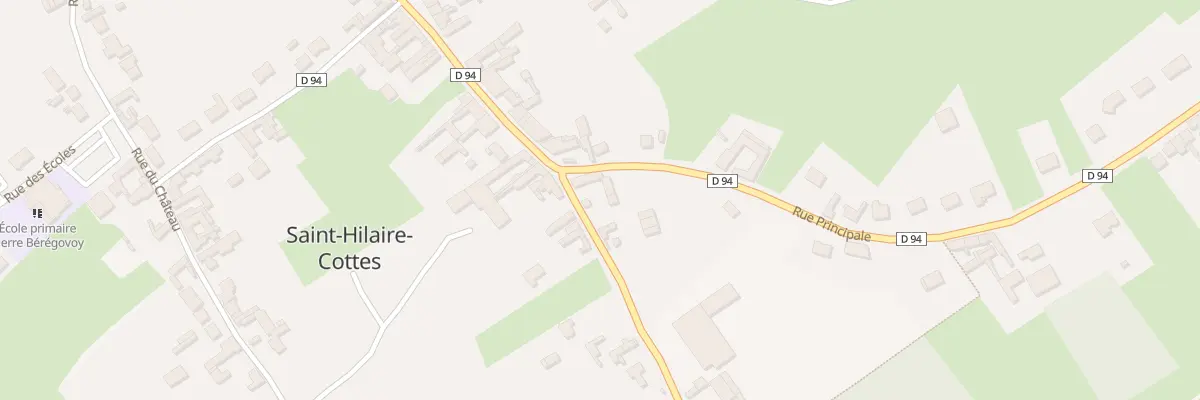 Plan du 9 Rue de Lières à Saint-Hilaire-Cottes
