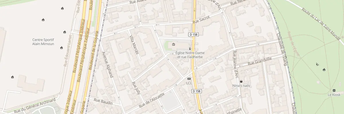 Plan du 5 Rue Guynemer à Saint-Mandé