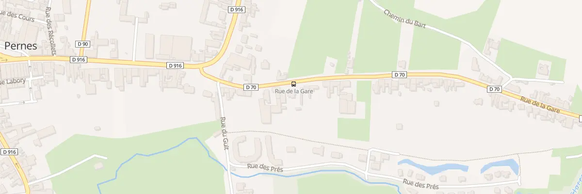Plan du 26 Rue de la Gare à Pernes
