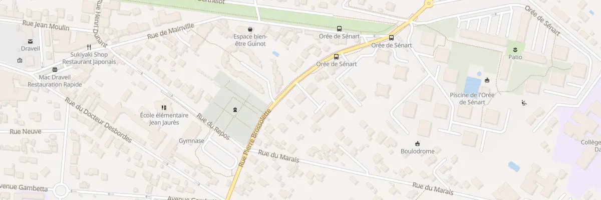Plan du 120 Rue Pierre Brossolette à Draveil