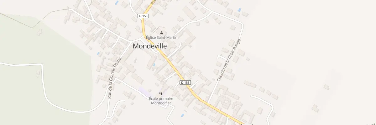 Plan du 11 Grande Rue à Mondeville