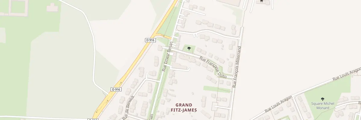 Plan du 25 Rue Francoise Dolto à Fitz-James