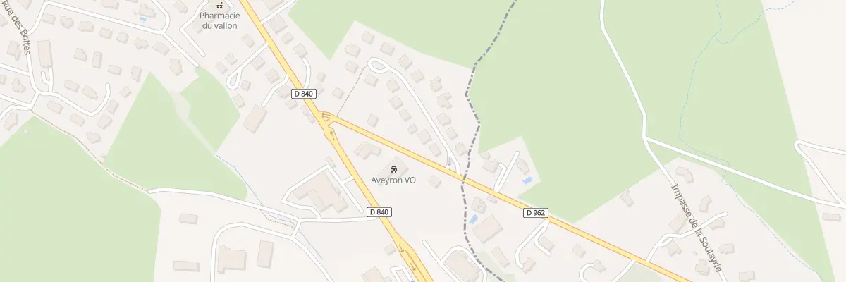Plan du 5441 Cantagrel à Saint-Christophe-Vallon