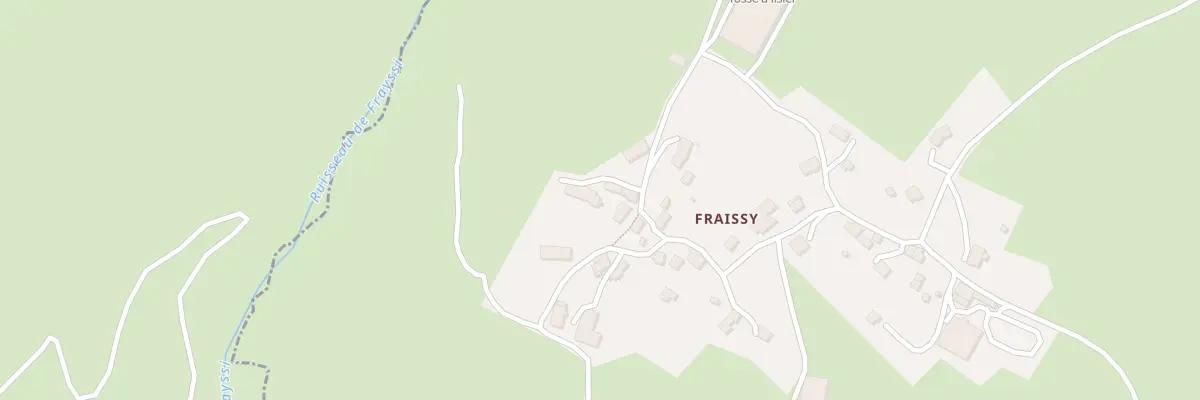 Plan du 5392 Fraissy à Saint-Cernin