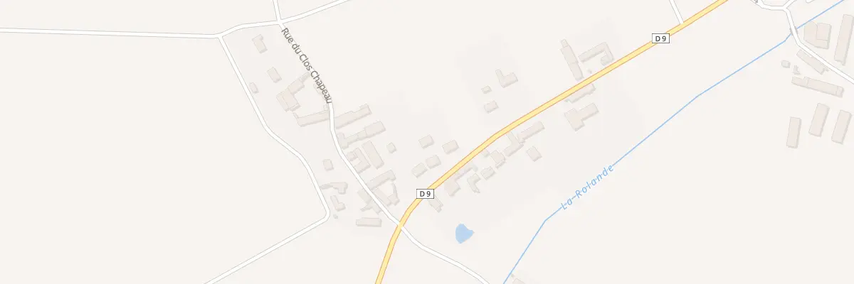 Plan du 16 Rte d’Orleans à Beaune-la-Rolande