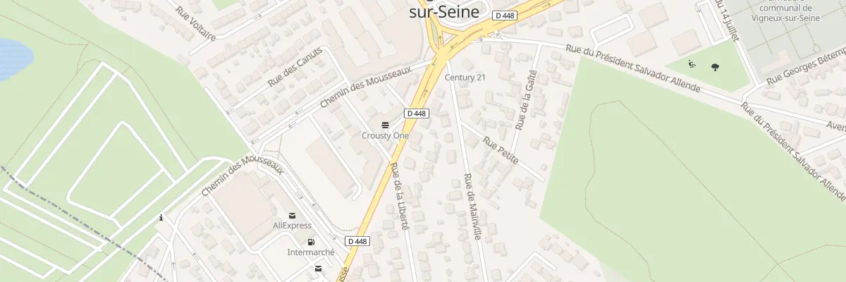 Plan du 24 Av Henri Barbusse à Vigneux-sur-Seine
