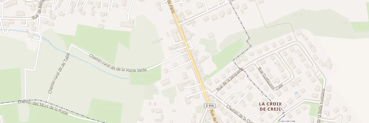 Plan du 68 Rue de Paris à Clermont