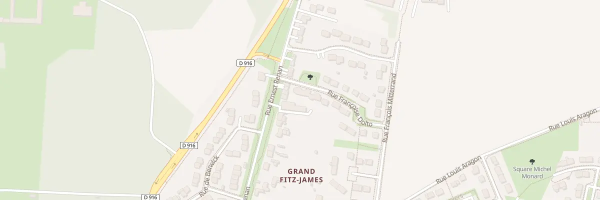 Plan du 23 Rue Francoise Dolto à Fitz-James