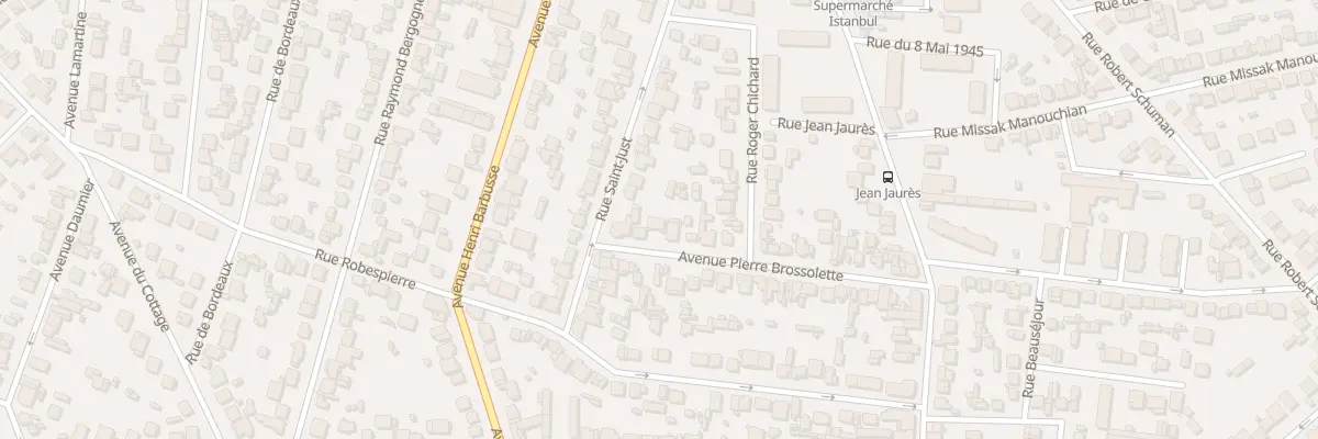 Plan du 22 Av Pierre Brossolette à Arnouville