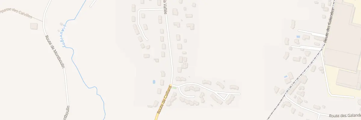 Plan du 19 Rue de la Vallée à Saint-Martin-d’Auxigny