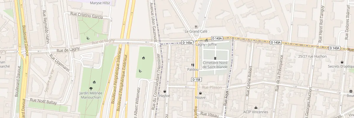 Plan du 36 Av Quihou à Saint-Mandé