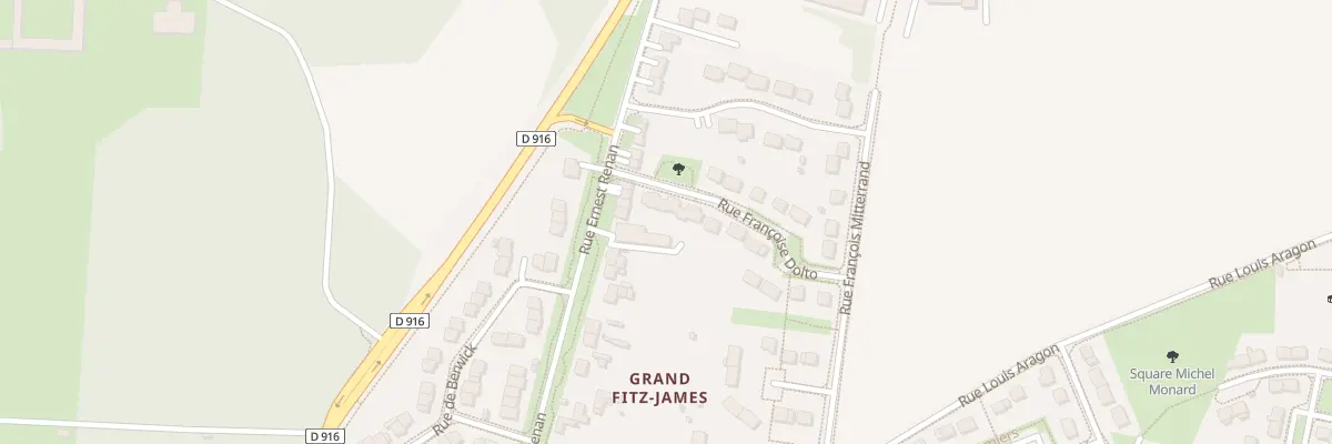 Plan du 21 Rue Francoise Dolto à Fitz-James