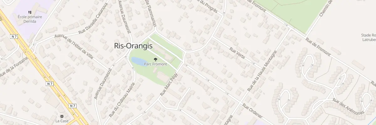 Plan du 18 Rue Ordener à Ris-Orangis