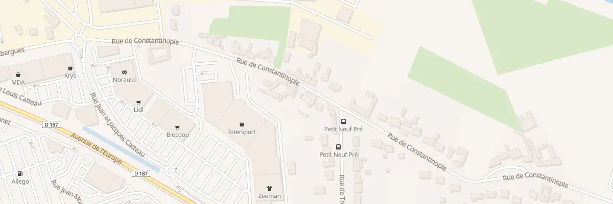 Plan du 34 Rue Constantinople Pt Neufpre à Aire-sur-la-Lys