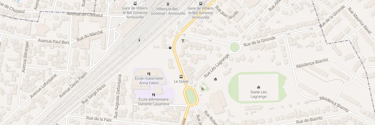 Plan du 49 Rue Jean Jaurès à Arnouville