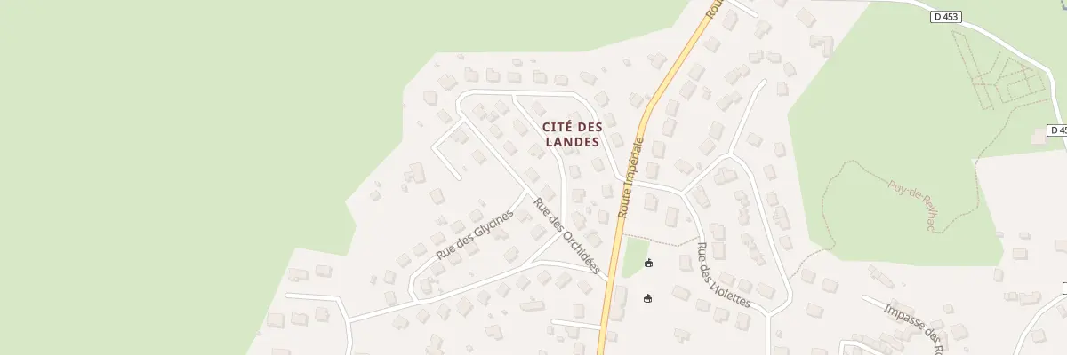 Plan du 6 Rue des Orchidées à Reilhac