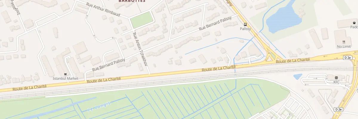 Plan du 141 Rte de la Charité à Bourges