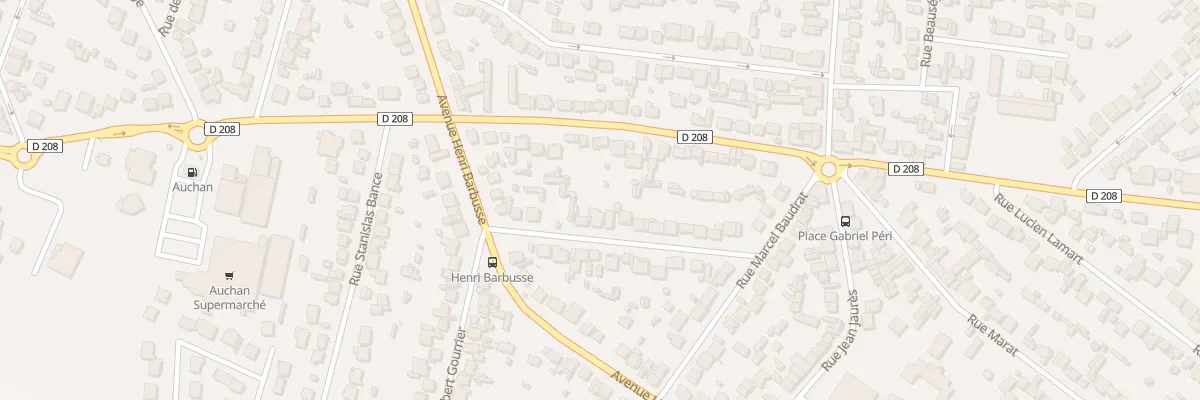 Plan du 22 Rue Antonio Gramsci à Arnouville