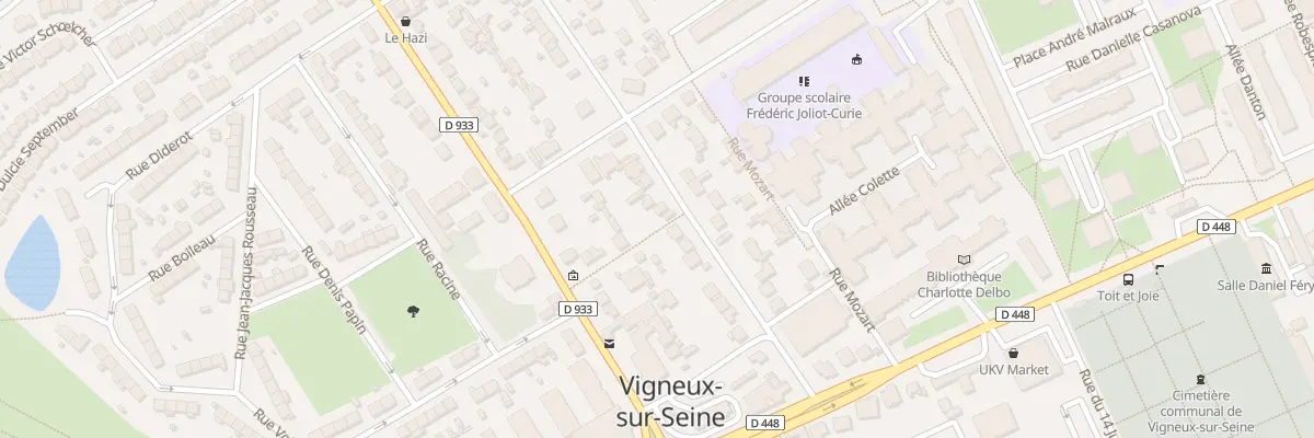 Plan du 34 Rue de la Cote d’Or à Vigneux-sur-Seine