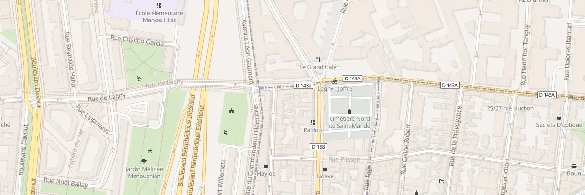 Plan du 69 Rue de Lagny à Saint-Mandé